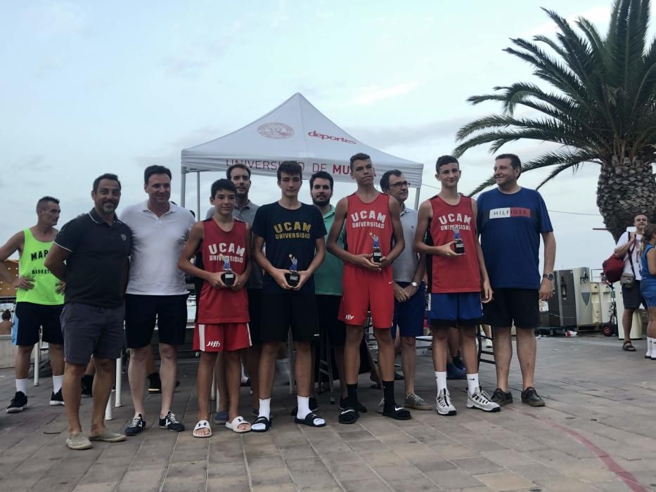 Entrega de premios del campeonato 3x3 La Ribera