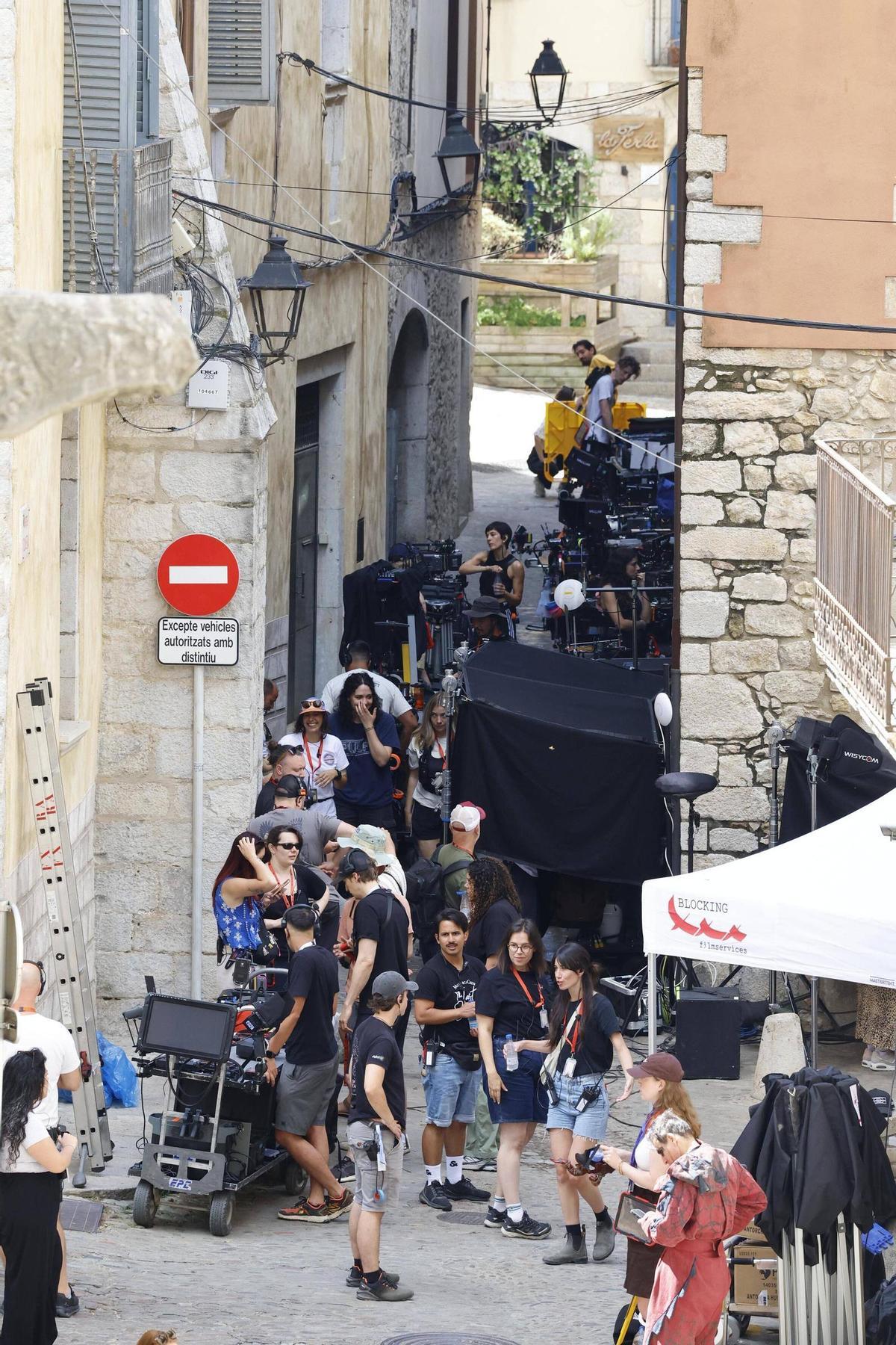 Fotos del rodatge de la sèrie 'Tomb Rider'