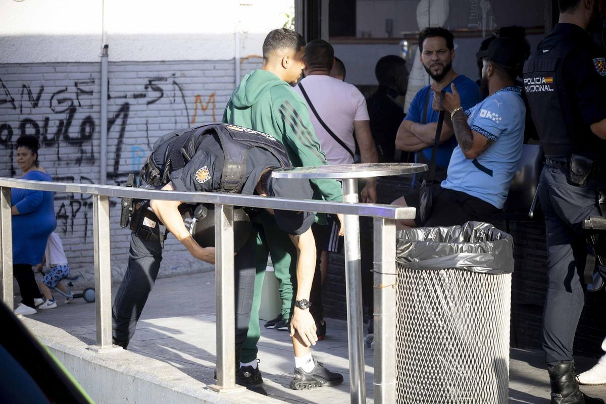 Siete detenidos en un amplio operativo policial de seguridad en la Zona Norte de Alicante