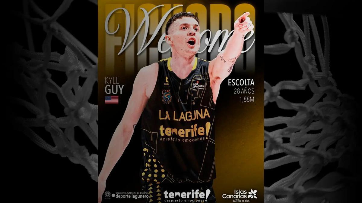 Kyle Guy vuelve a Tenerife