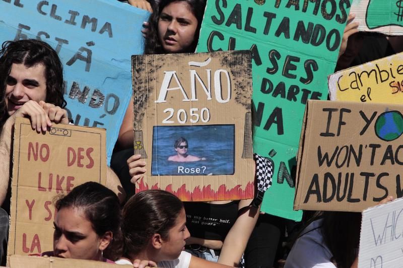 Manifestaciones contra la crisis climática