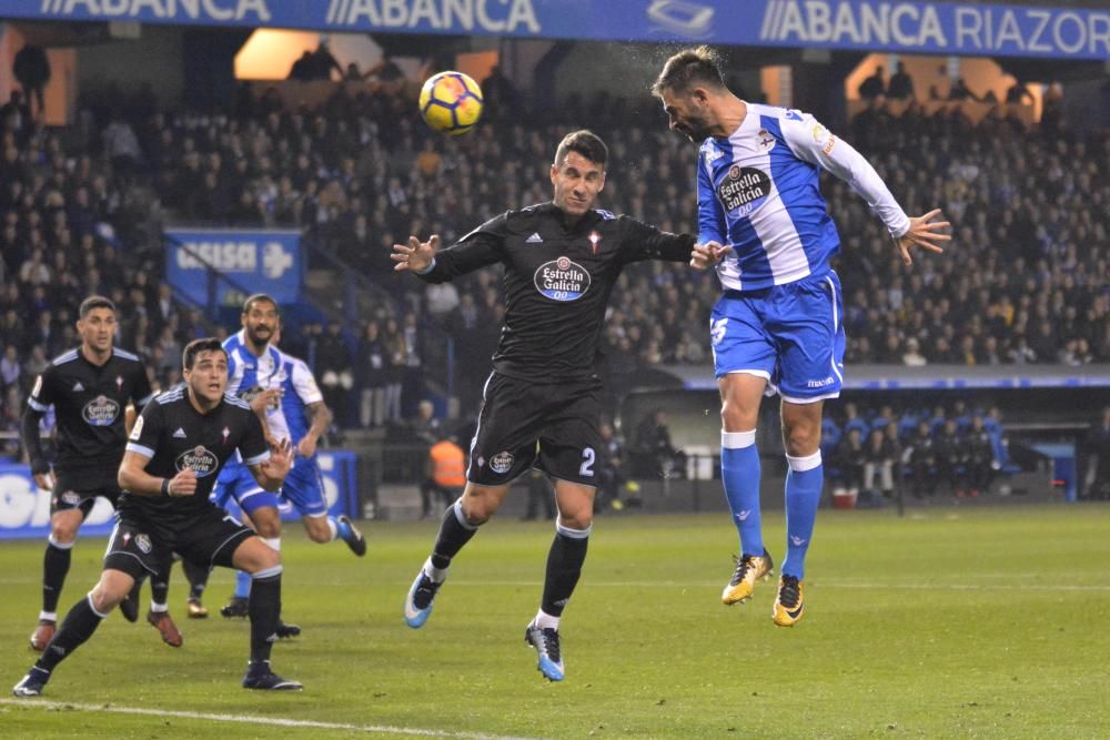 El Dépor cae ante el Celta en Riazor