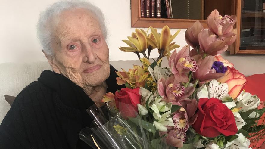 Teror pierde a Consuelo Rodríguez, una de sus vecinas centenarias