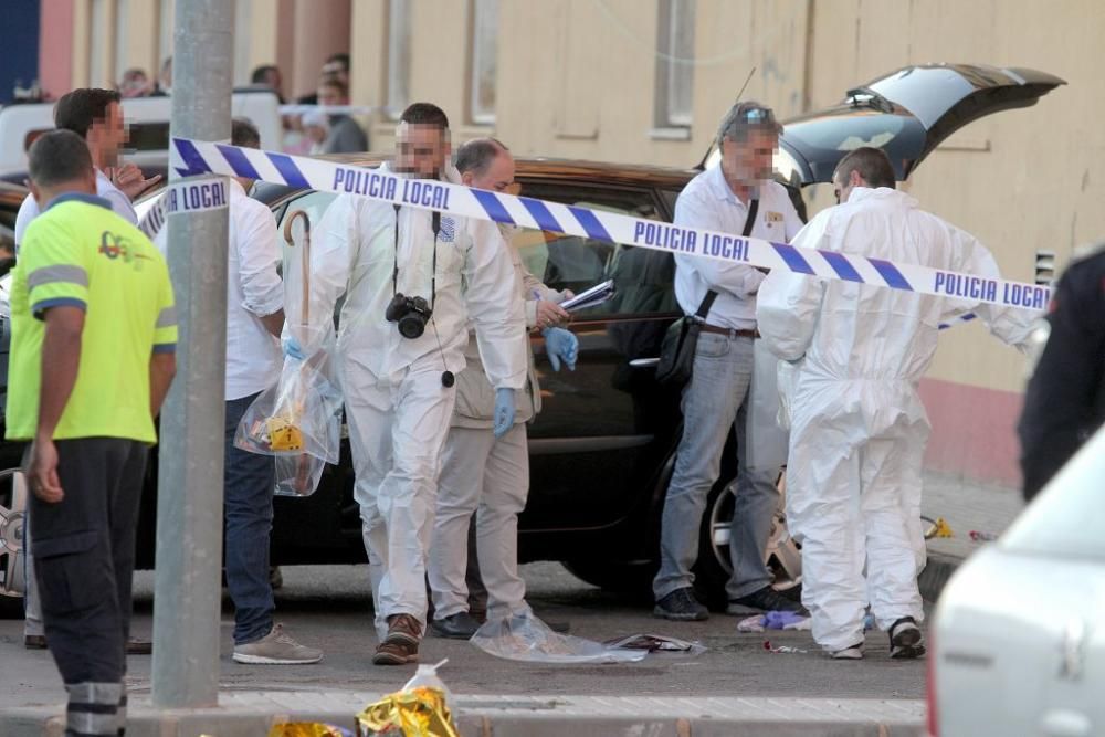 Dos muertos en un tiroteo en Las Seiscientas de Cartagena