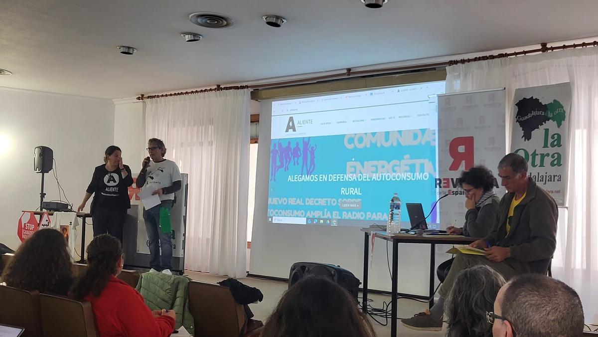 Asamblea de la Revuelta de la España Vaciada, celebrada en Molina de Aragón