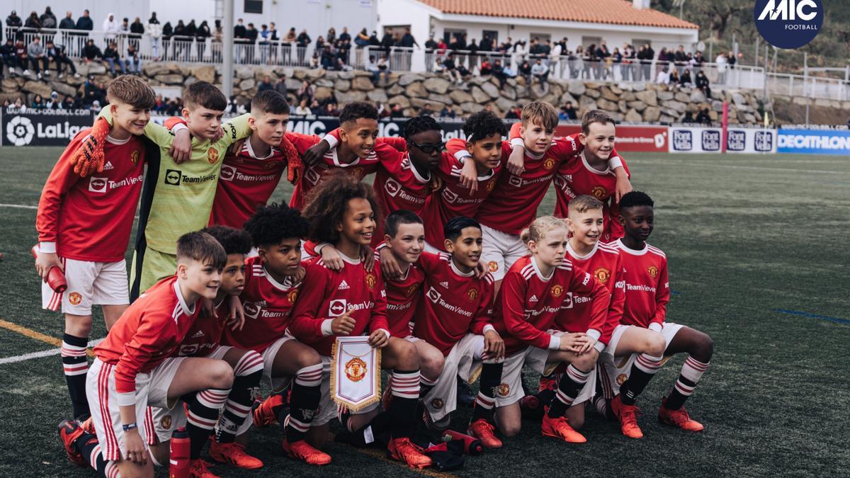 L&#039;equip de Cristiano Ronaldo JR, en el partit a Torroella de Montgrí