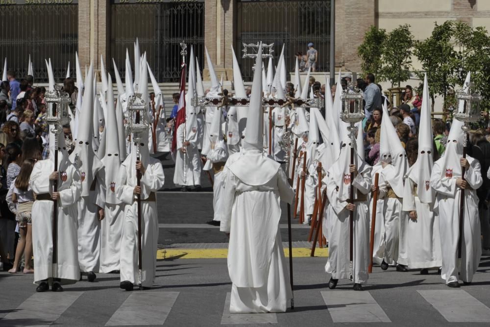 Procesión de la cofradía de la Humildad.