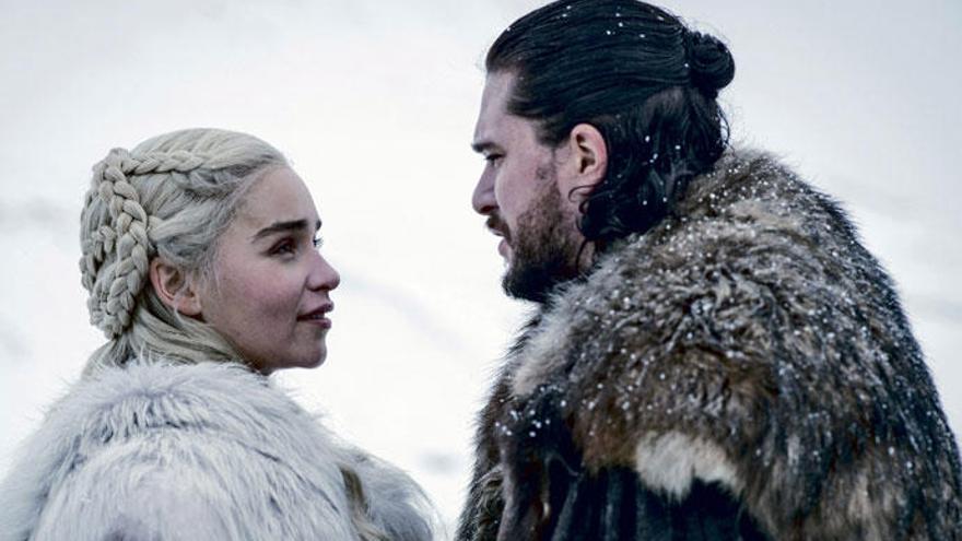 Jon y Daenerys