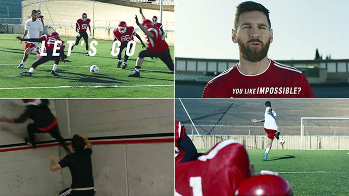 El espectacular anuncio de adidas con Messi, Pogba y Suárez