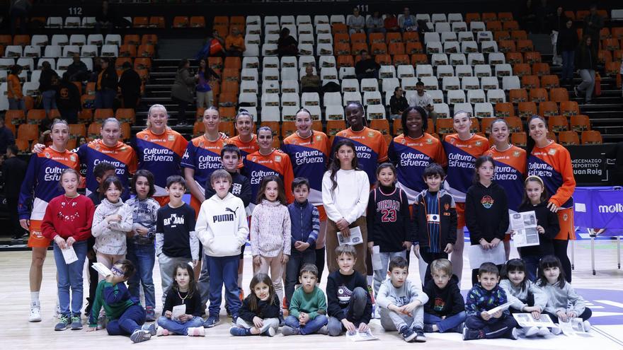 El Ontibasket disfruta del partido del Valencia femenino contra el Girona