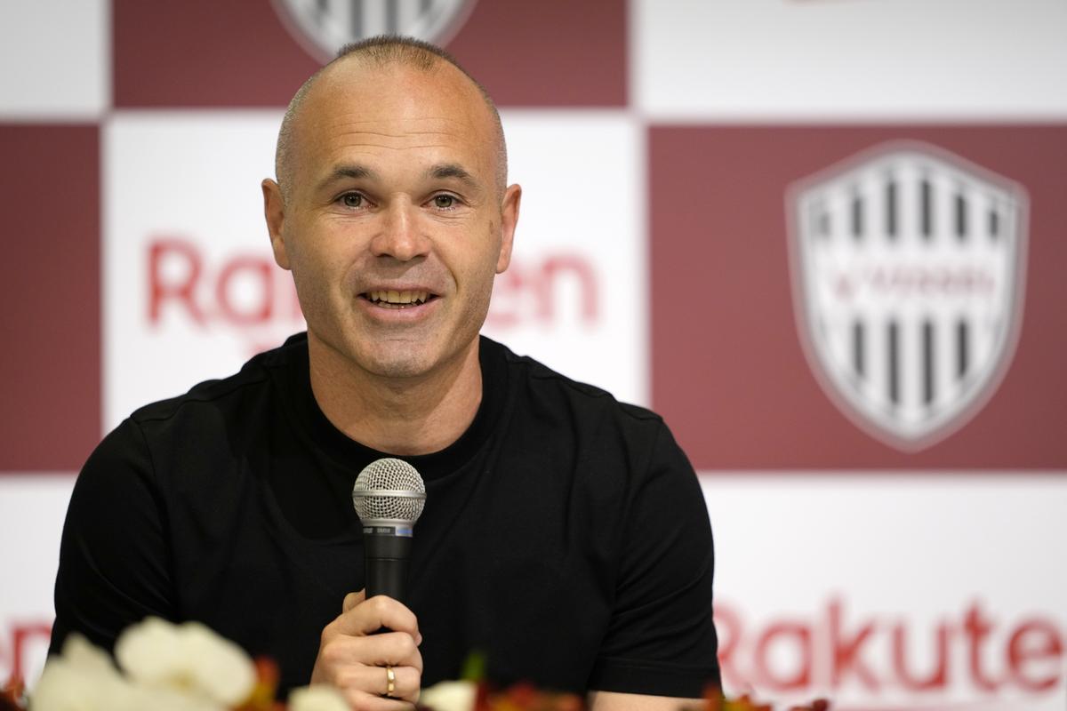 Iniesta deja el Vissel Kobe