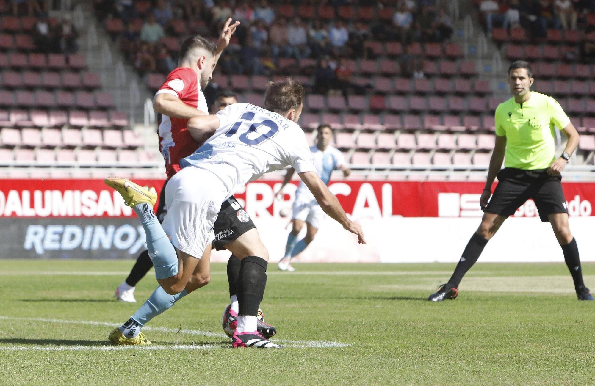 SD Compostela - Zamora CF: las imágenes del partido