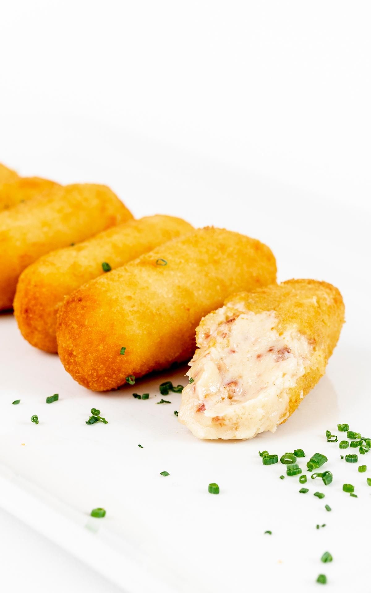 Croquetas de ibérico, de Arzábal.