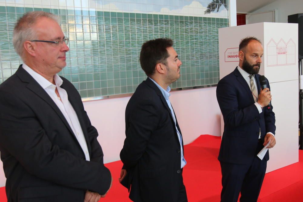 Inauguración de la fábrica de Cerveza Victoria en Málaga