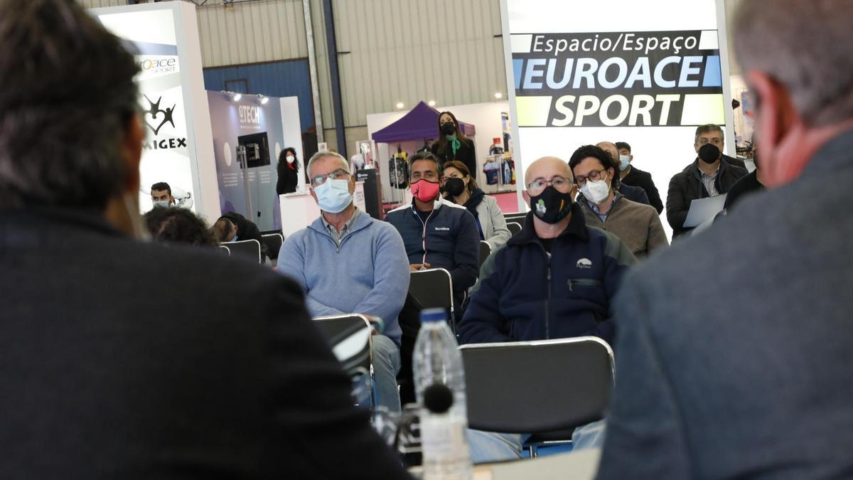 Asistentes a las Jornadas Euroace, en el marco de Deporlife.