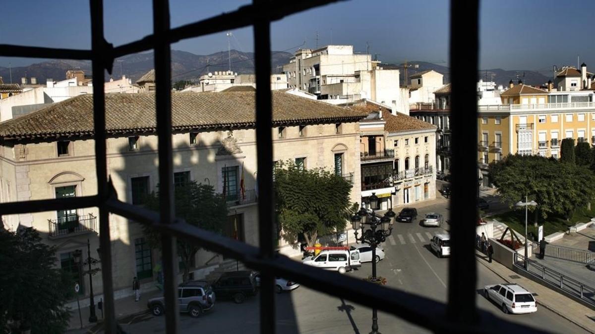 El Ayuntamiento de Totana, en Murcia.