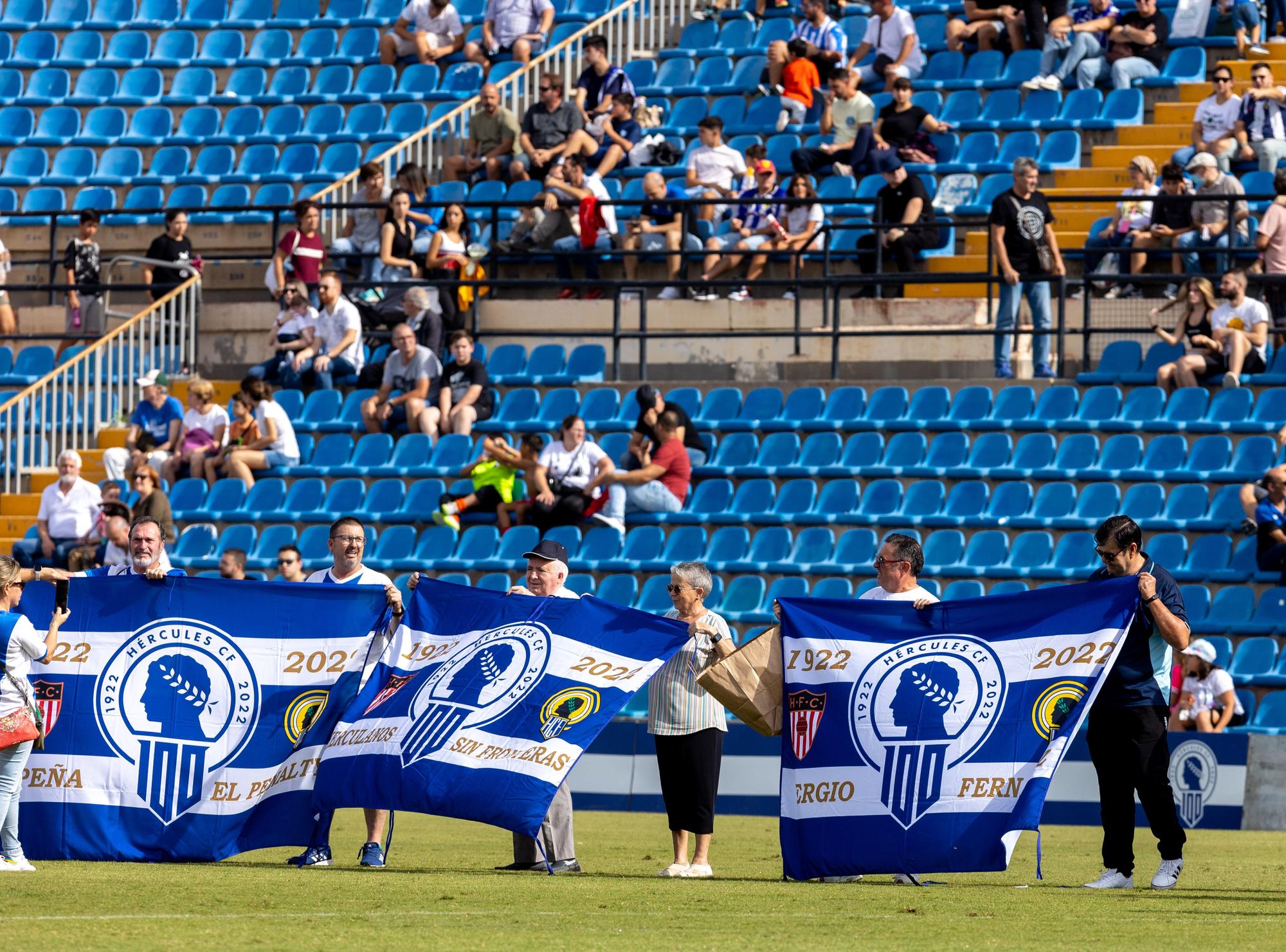 (2-1) El Hércules remonta y vence con sufrimiento en el Rico Pérez