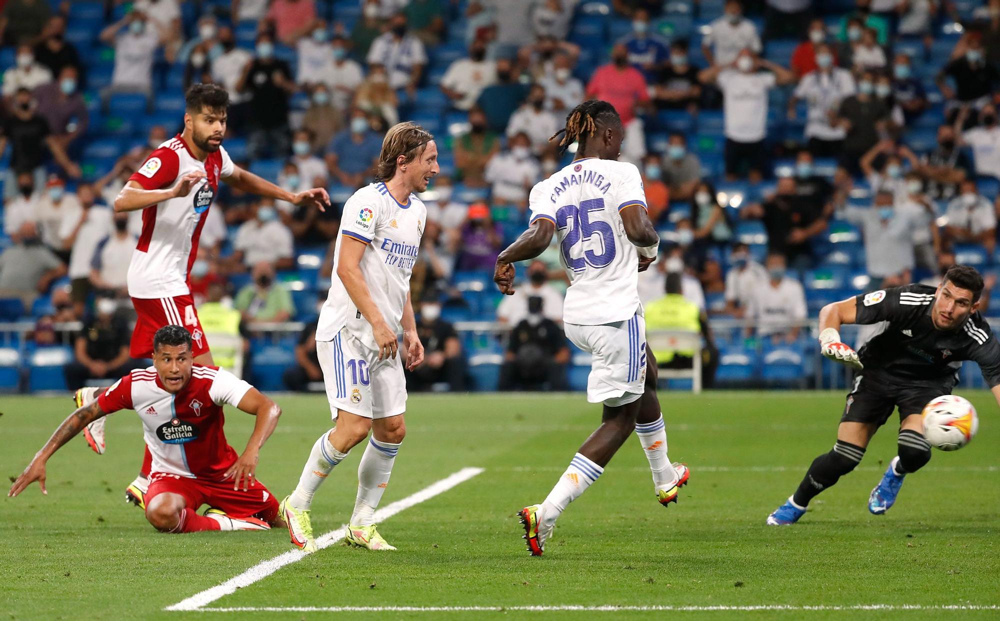 Las mejores imágenes del Real Madrid - Celta