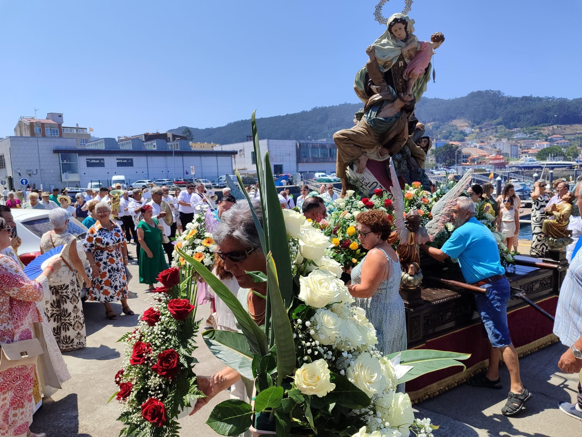 Devoción en Bueu por la Reina de los Mares