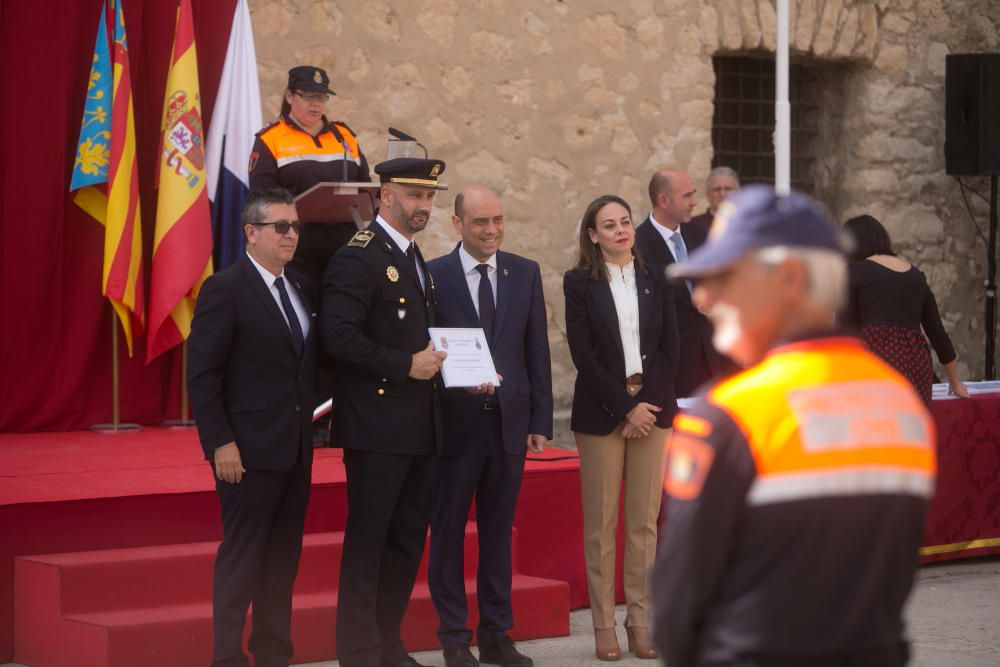 Homenaje a los voluntarios de Protección Civil