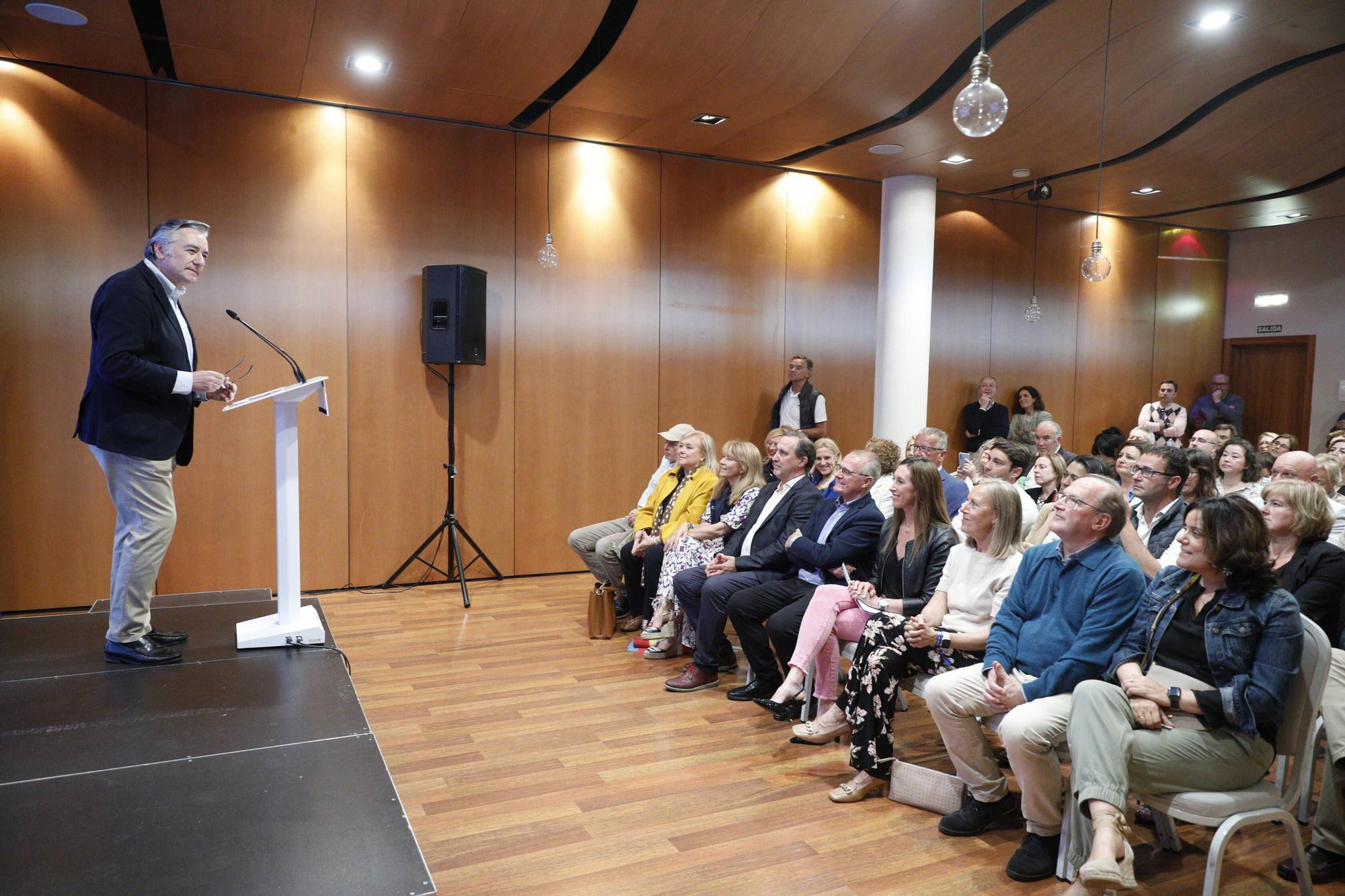 El cierre de campaña del PP en Gijón, en imágenes