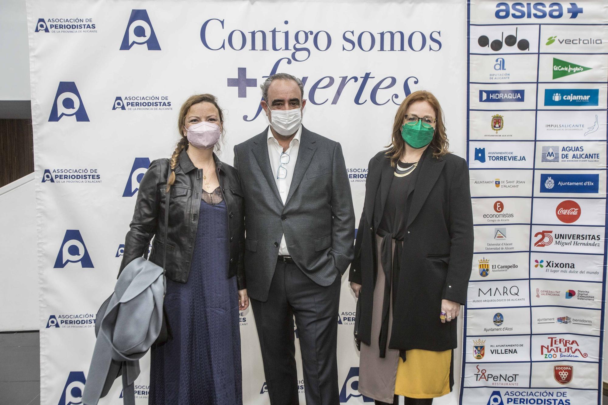 La noche 'Off the Record' de la Asociación de la Prensa de la Provincia de Alicante