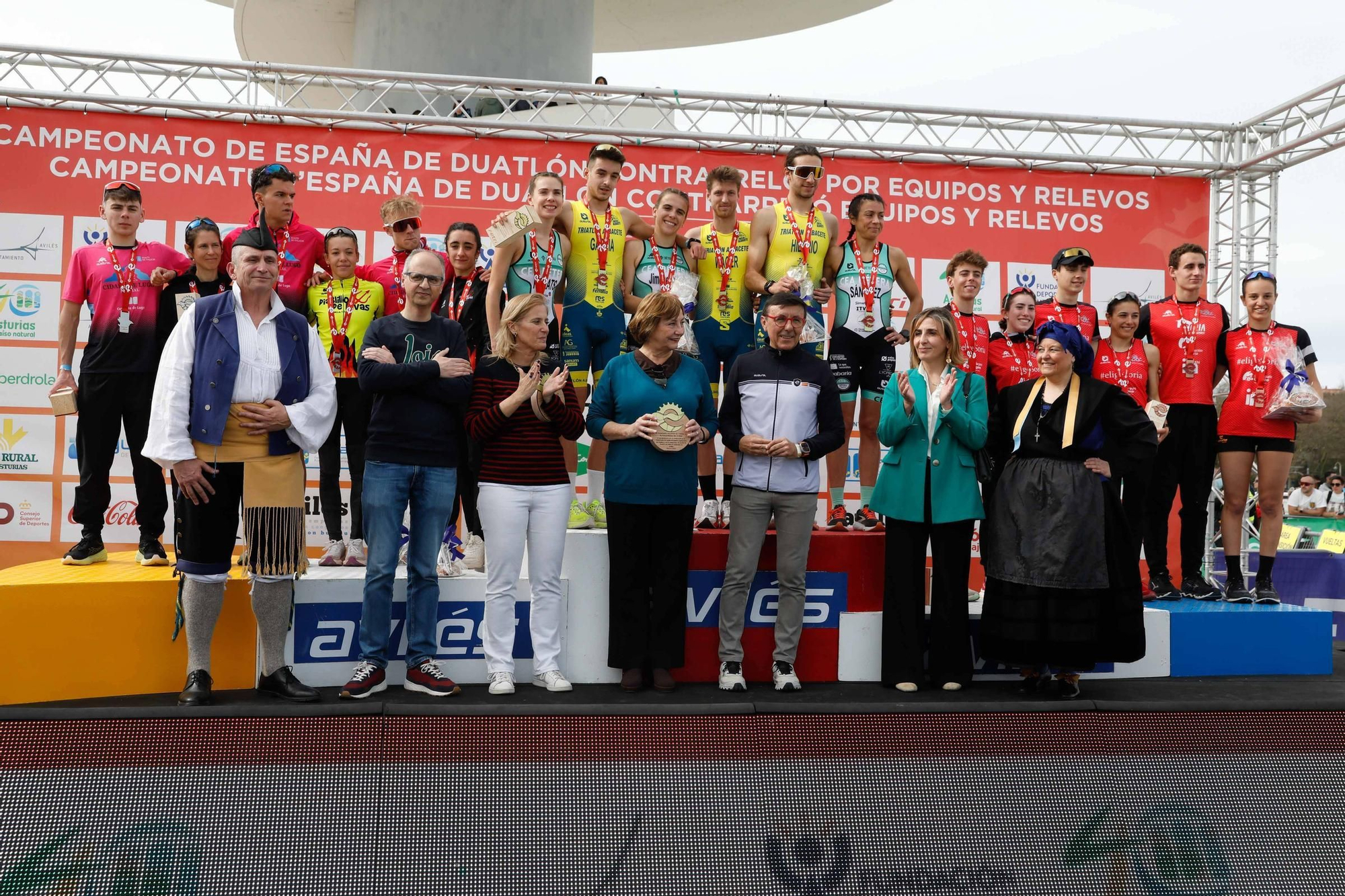 El duatlón de Avilés, en imágenes