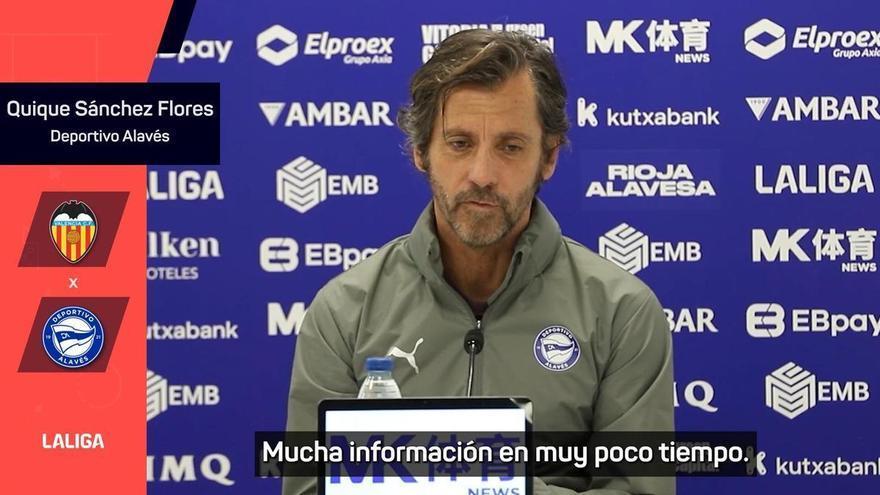Quique Sánchez Flores: "Tengo mucha fe en toda esta plantilla"