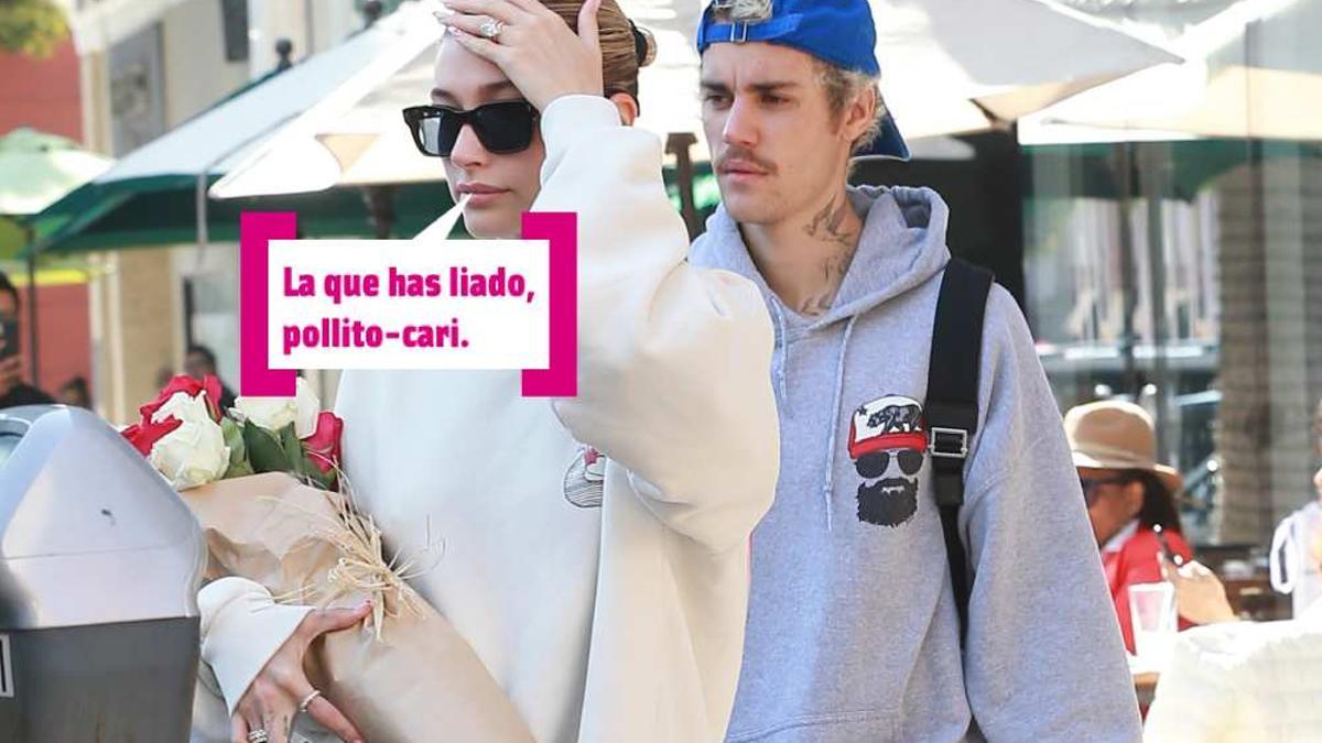 La que has liado, pollito cari Justin Bieber (y Hailey)