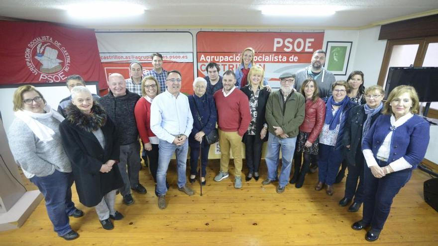 Candidatura del PSOE de Castrillón.