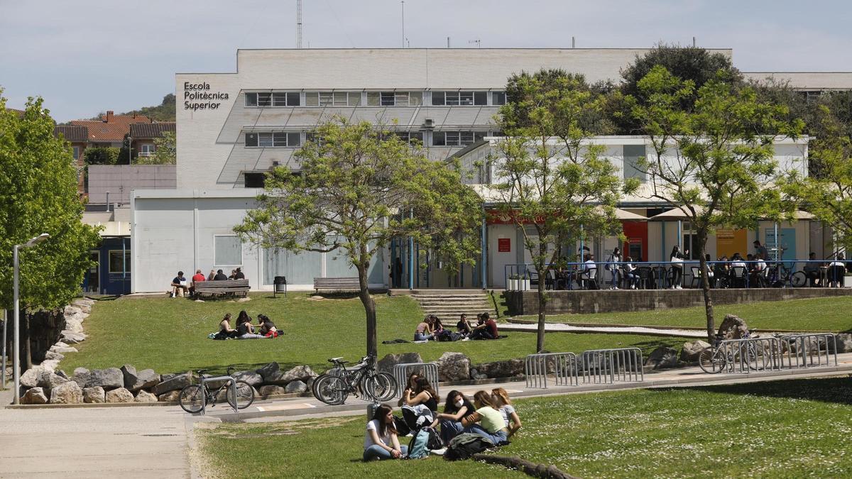 El campus de Montilivi de la Universitat de Girona.