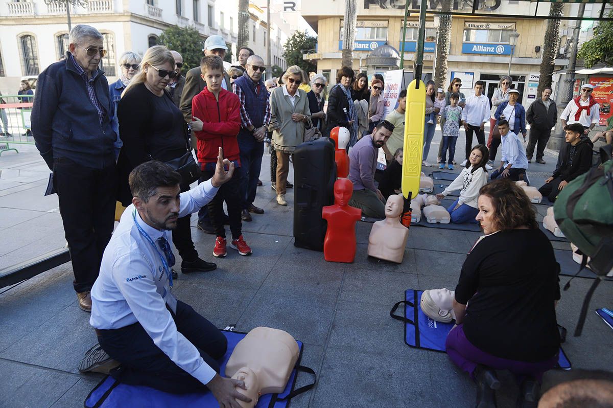 Taller de iniciación a la reanimación cardiopulmonar en las Tendillas