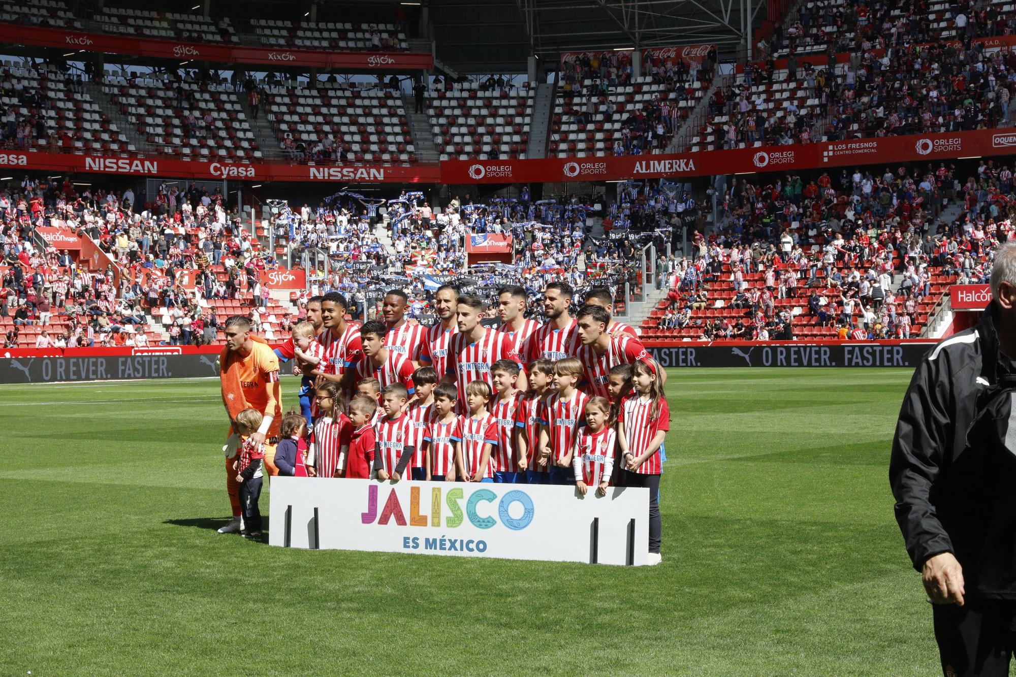 Así fue el encuentro entre el Sporting y el Alavés