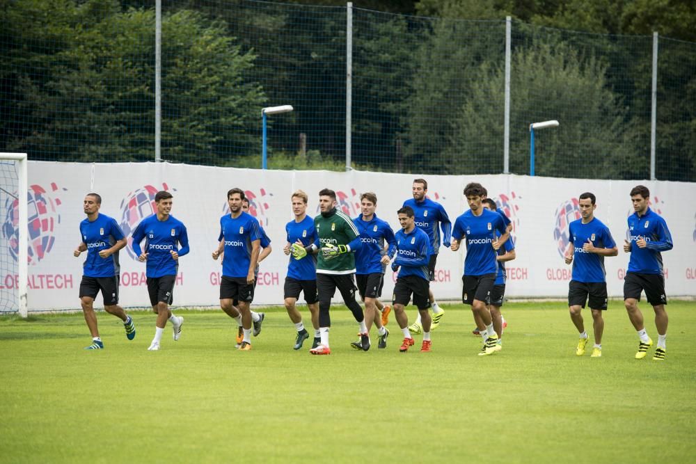 Entrenamiento del Oviedo