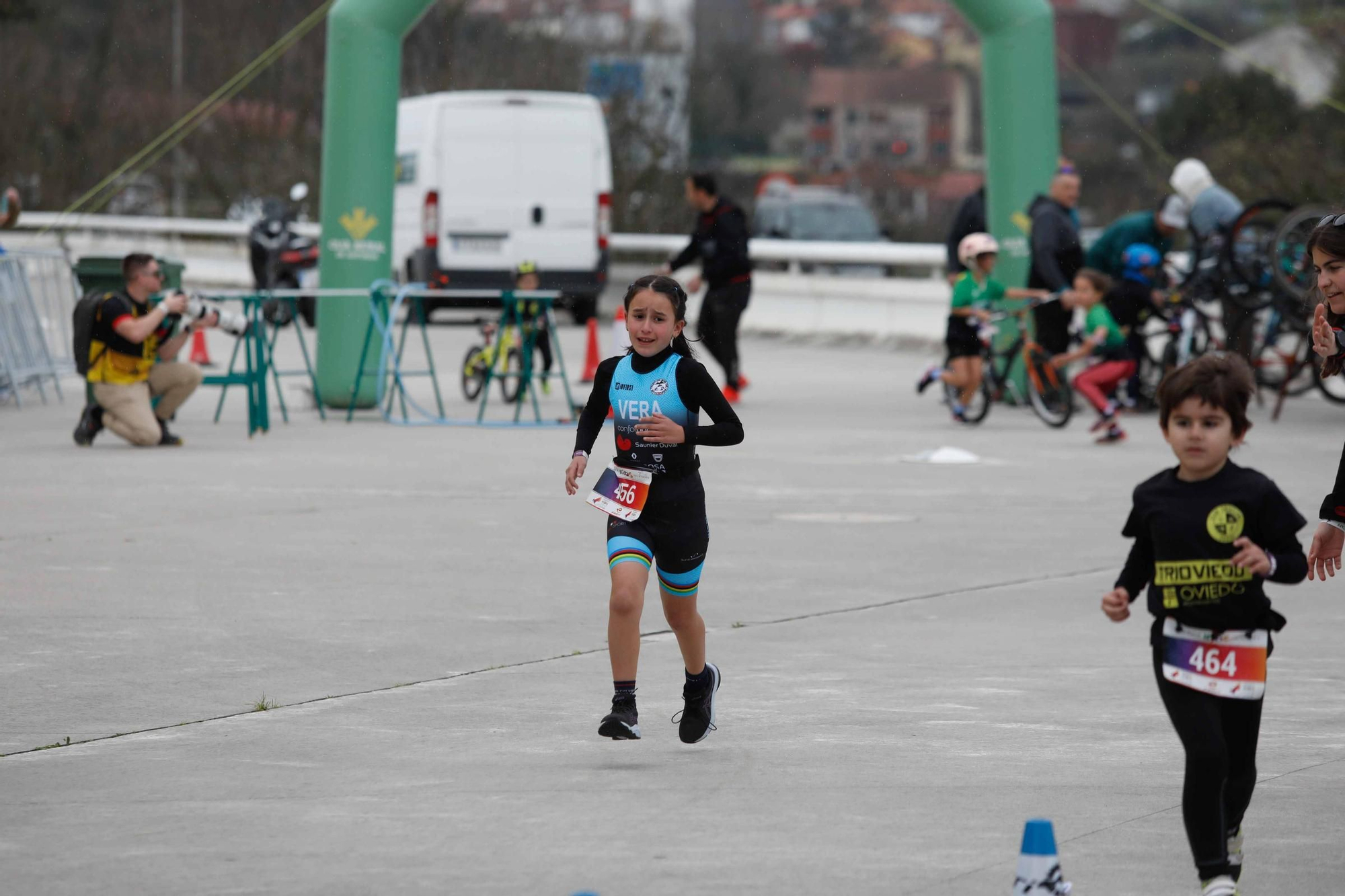 El duatlón de Avilés, en imágenes