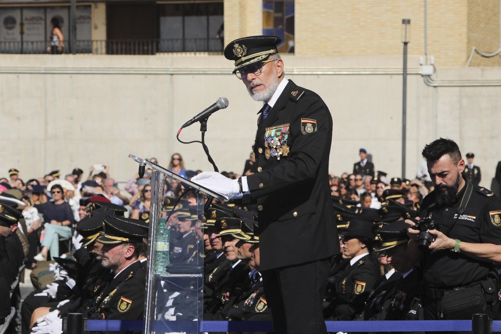 Acto del día de la Policía Nacional en València