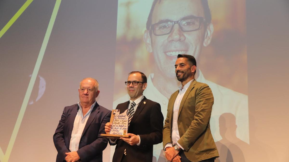 El presidente de la Comisión de Fiestas, Pedro Miguel Planelles.