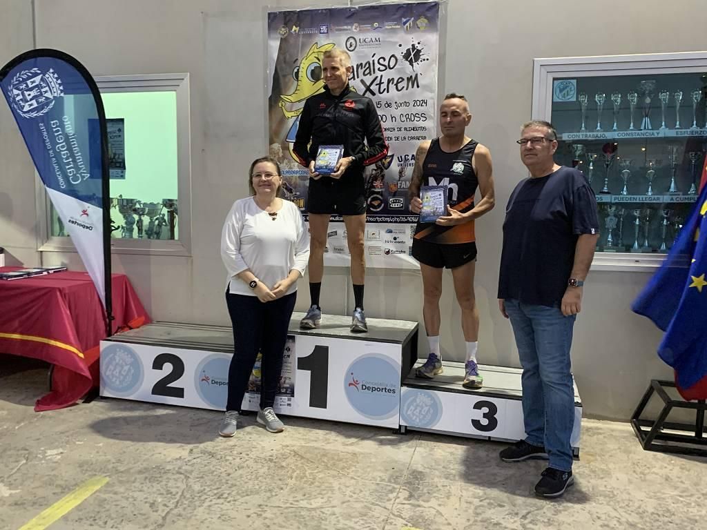 Entrega de premios del Cross Paraíso Xtreme