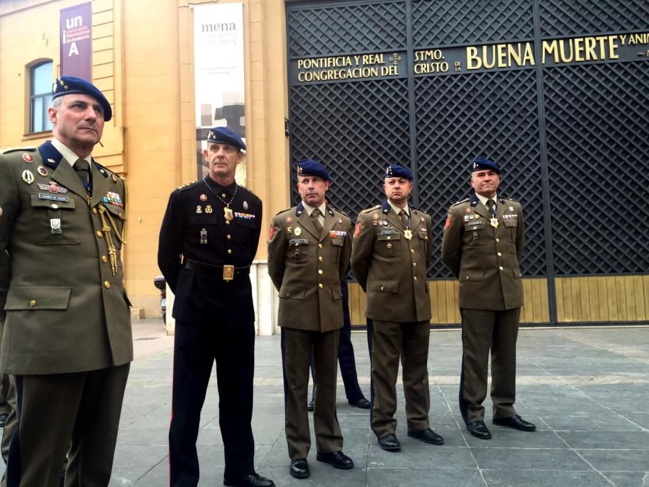 Imágenes de la Guardia Real en Málaga