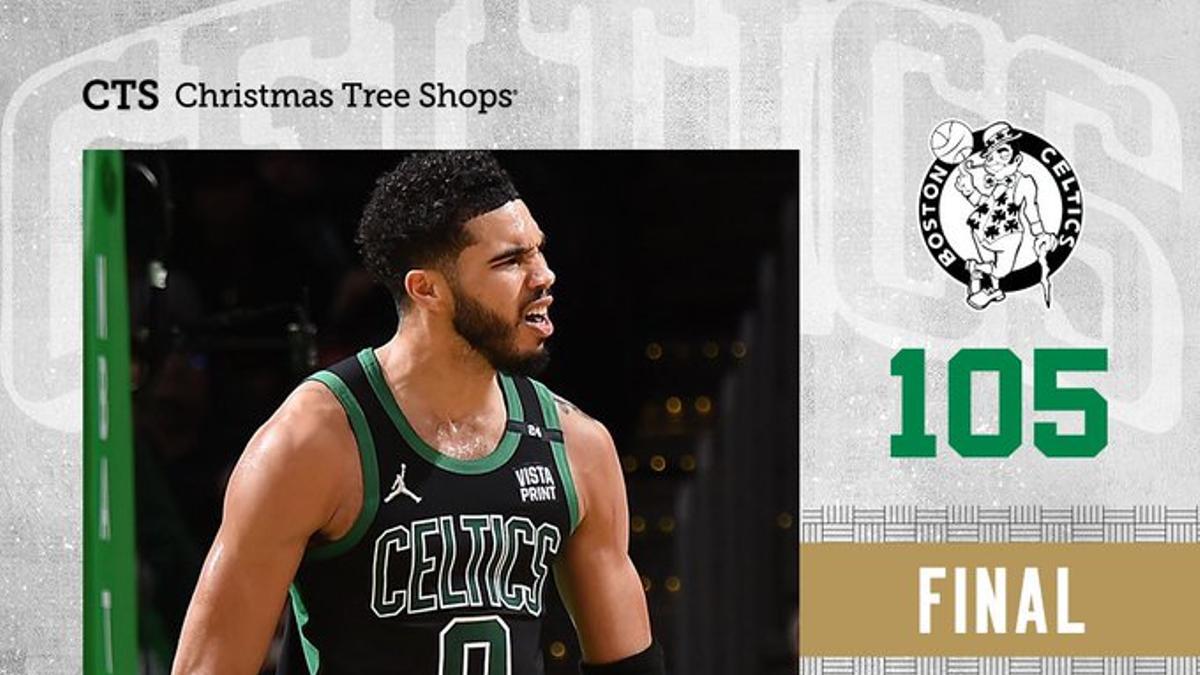 Celtics se imponen a los Hawks por 105 - 95