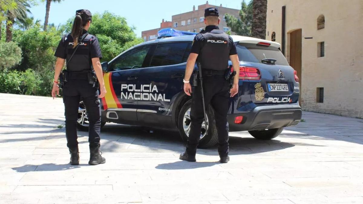 Dos agentes de Policía Nacional, en una imagen de archivo