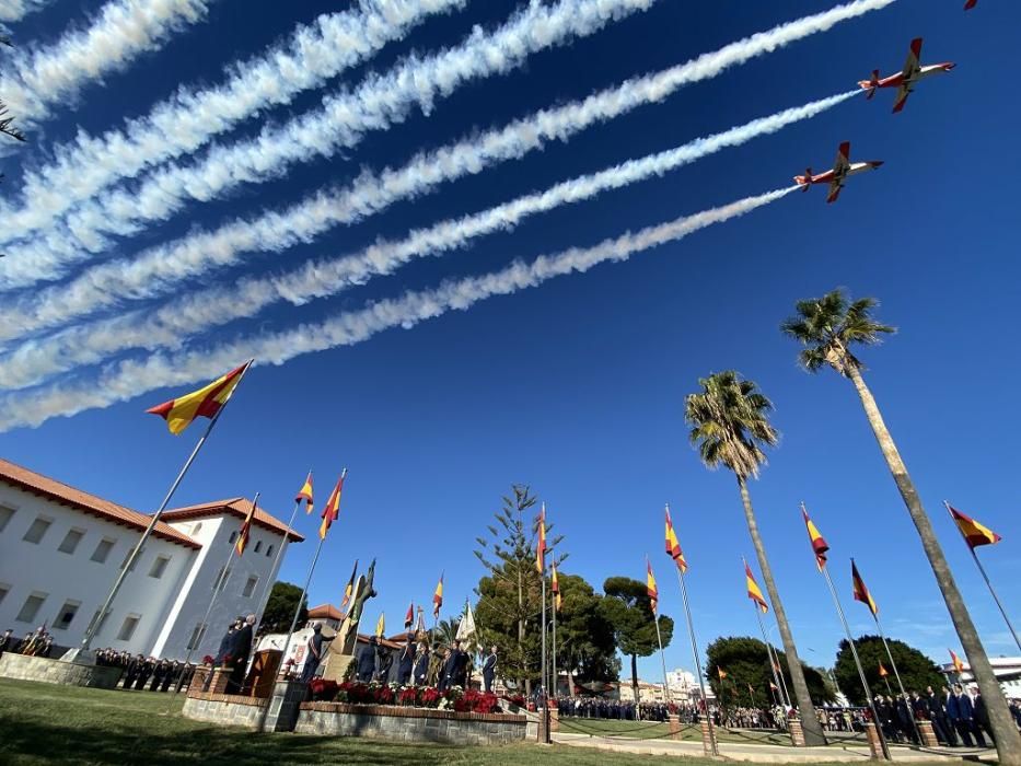 Acto de jura de bandera en la Academia General del Aire