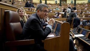 Patxi López en el Congreso de los Diputados.