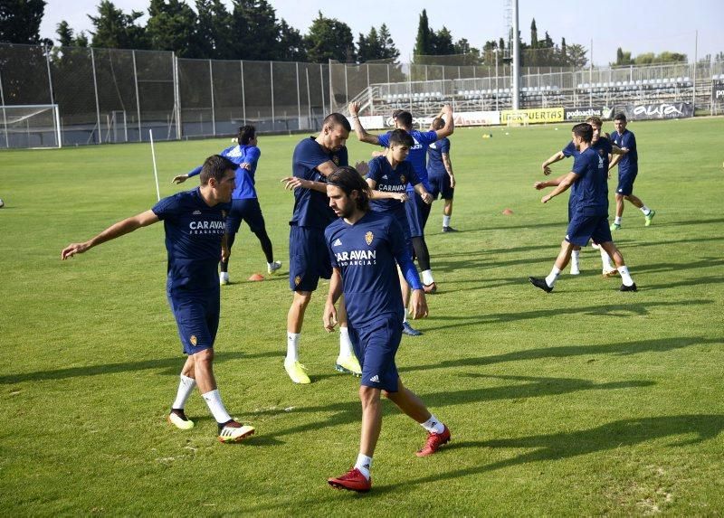 Entrenamiento del Real Zaragoza