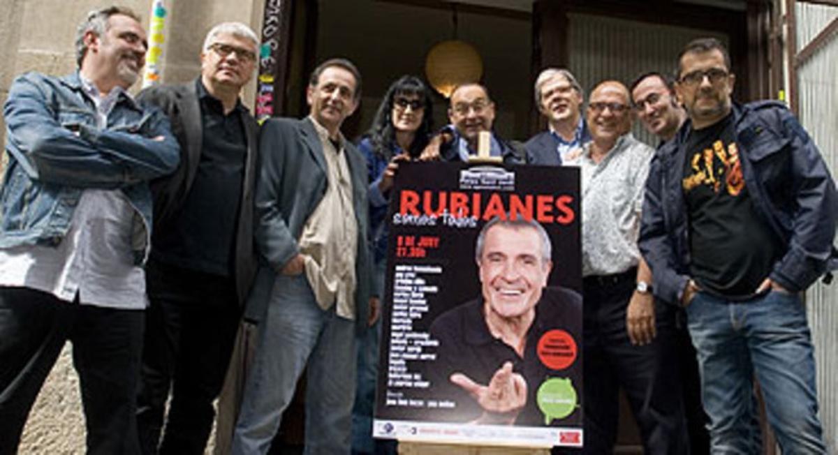 Alguns artistes, en l’homenatge a Pepe Rubianes. Alguns artistes, en l’homenatge a Pepe Rubianes.