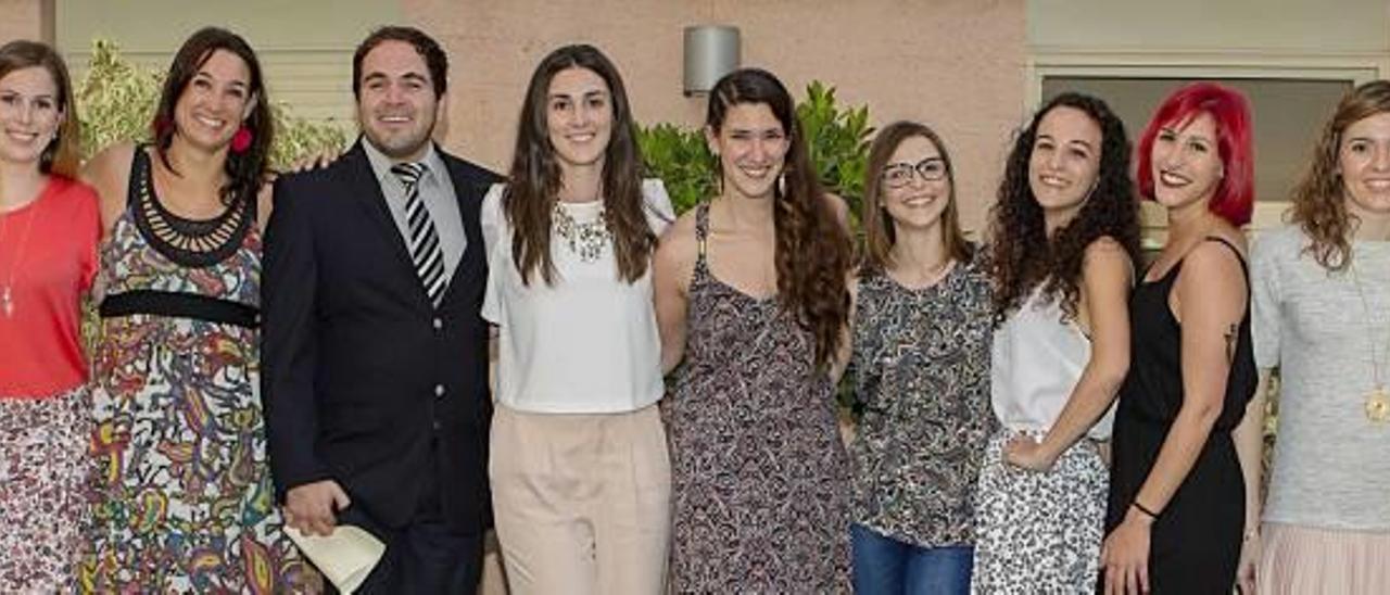 Imagen de los alumnos graduados de la XV edición del Máster Universitario en Medicina y Genética Reproductivas.