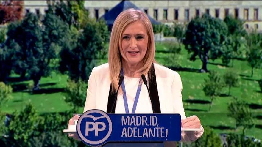 Cristina Cifuentes, nueva presidenta del PP de Madrid