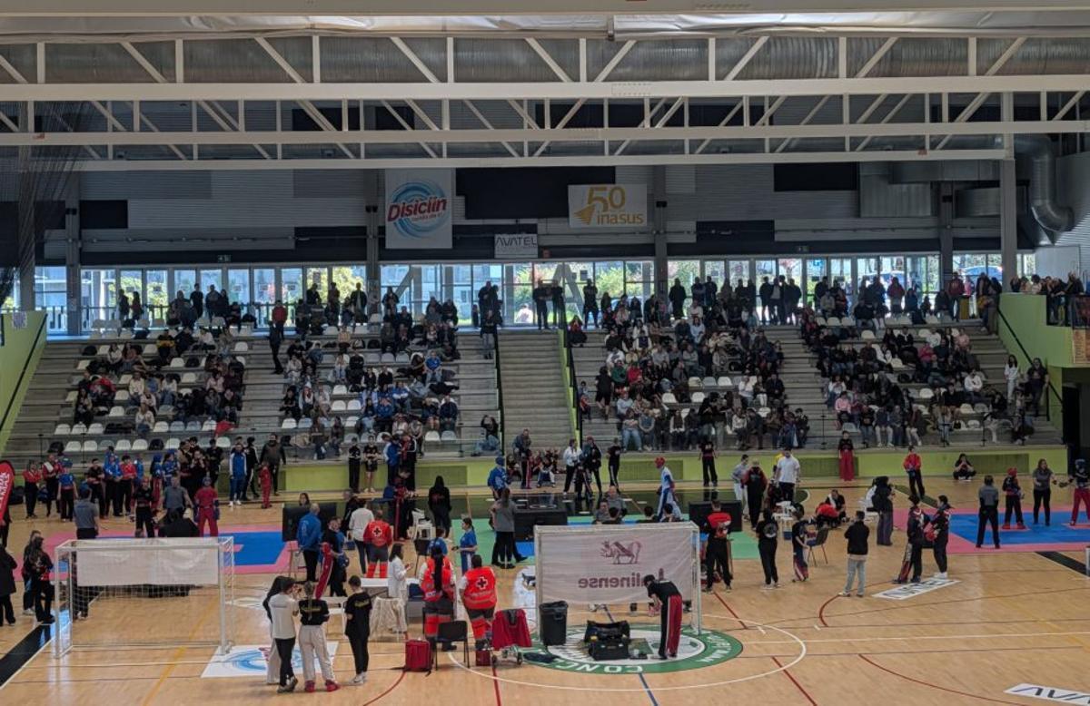 El torneo levantó expectación en las gradas del multiusos. | NICOLÁS VARELA