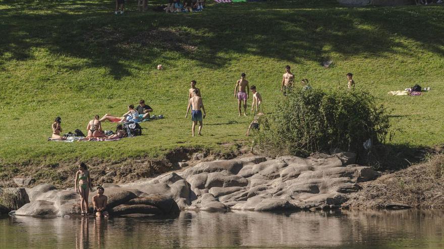 Ourense registra la temperatura máxima de España con 31º