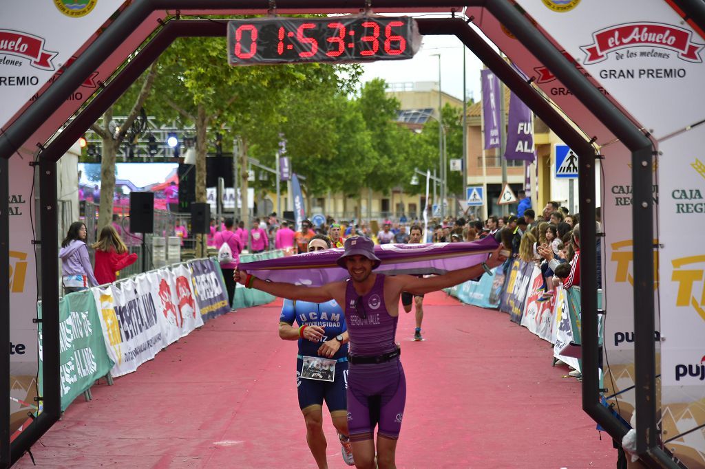 Llegada del triatlón de Fuente Álamo (I)